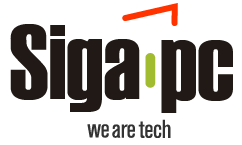 Logo SIGA PC we are tech